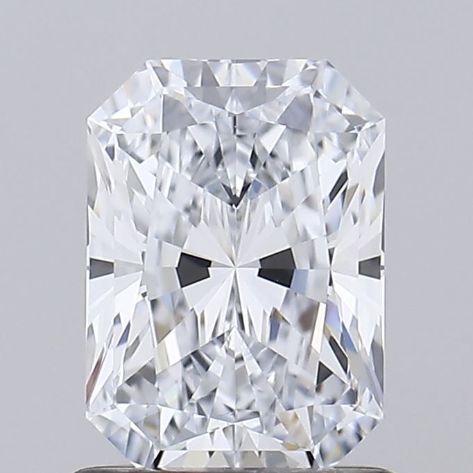 1.09 Carat Radiant Lab Diamond with  Cut Diamond in 14KT  view 1
