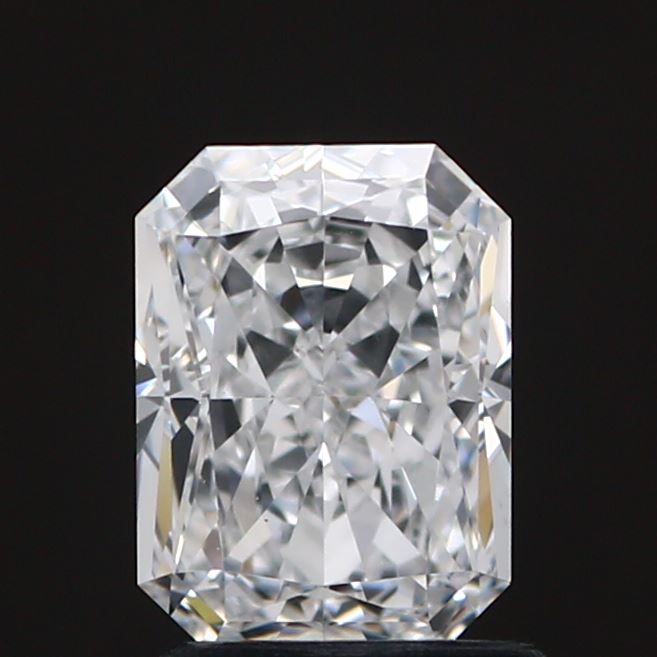 1.57 Carat Radiant Lab Diamond with  Cut Diamond in 14KT  view 1
