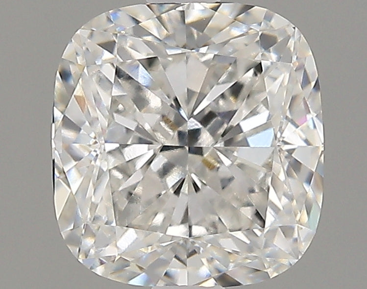 2.02 Carat Cushion Lab Diamond with  Cut Diamond in 14KT  view 1
