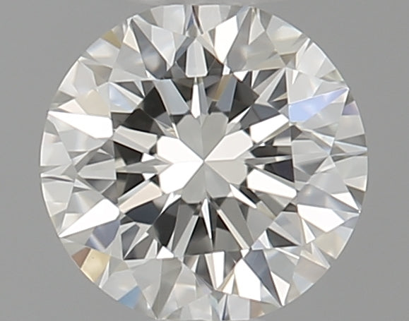 0.31 Carat Round Natural Diamond with  Cut Diamond in 14KT  view 1
