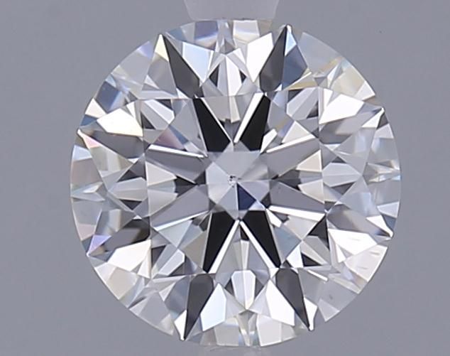 1.51 Carat Round Natural Diamond with  Cut Diamond in 14KT  view 1
