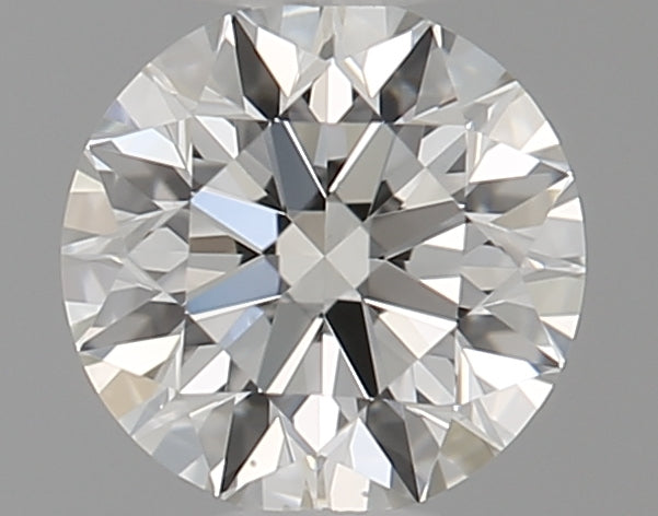 0.3 Carat Round Natural Diamond with  Cut Diamond in 14KT  view 1
