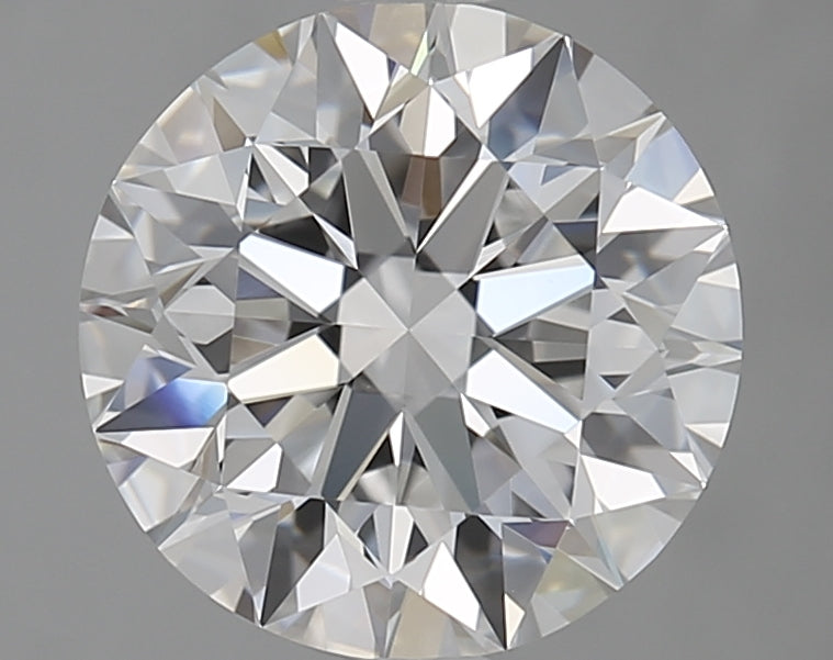 2.5 Carat Round Natural Diamond & 2.52 Carat Round Natural Diamond with  Cut Diamond in 14KT  view 1

