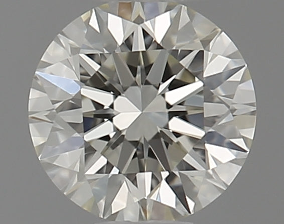 0.31 Carat Round Natural Diamond with  Cut Diamond in 14KT  view 1
