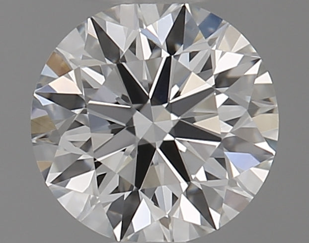0.45 Carat Round Natural Diamond with  Cut Diamond in 14KT  view 1
