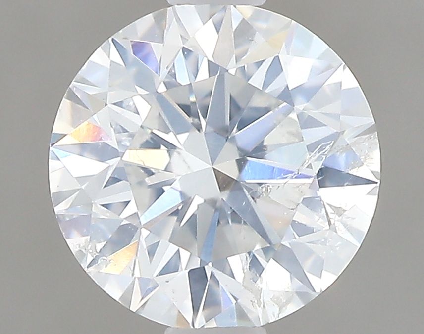 1.0 Carat Round Natural Diamond with  Cut Diamond in 14KT  view 1
