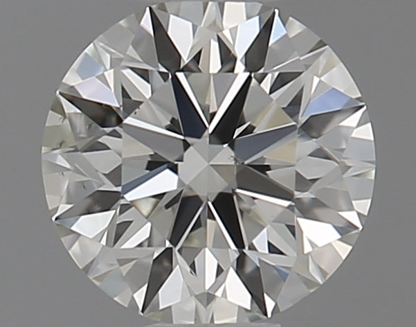 0.31 Carat Round Natural Diamond with  Cut Diamond in 14KT  view 1

