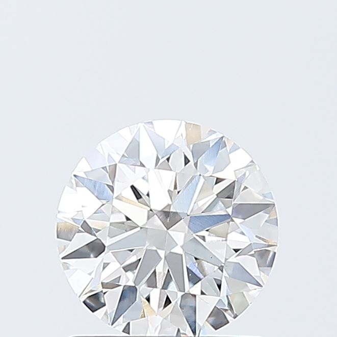 1.13 Carat Round Lab Diamond with  Cut Diamond in 14KT  view 1

