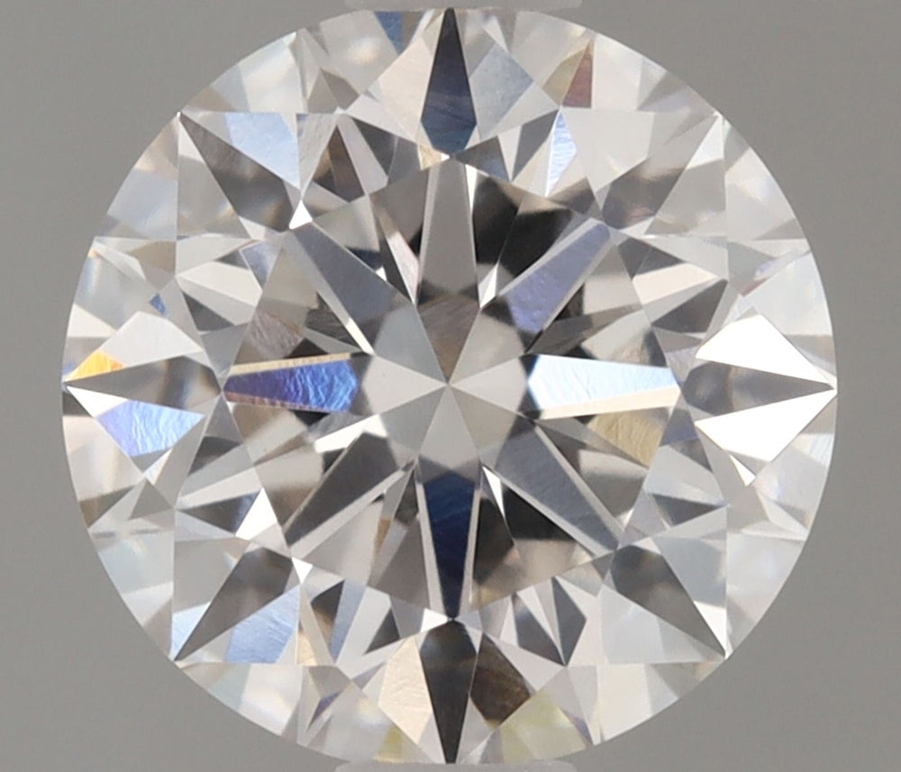 1.01 Carat Round Natural Diamond with  Cut Diamond in 14KT  view 1

