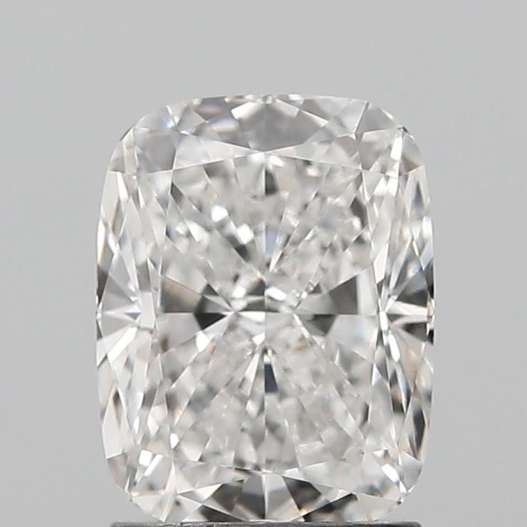 2.06 Carat Cushion Lab Diamond with  Cut Diamond in 14KT  view 1
