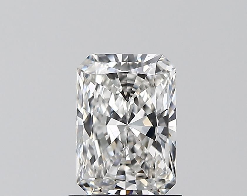 1.09 Carat Radiant Lab Diamond with  Cut Diamond in 14KT  view 1
