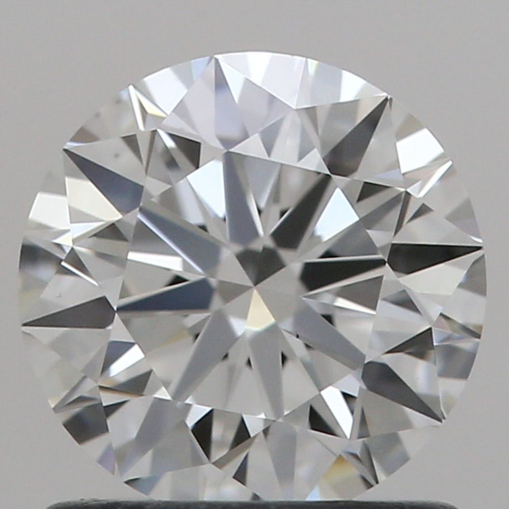 0.93 Carat Round Natural Diamond with  Cut Diamond in 14KT  view 1
