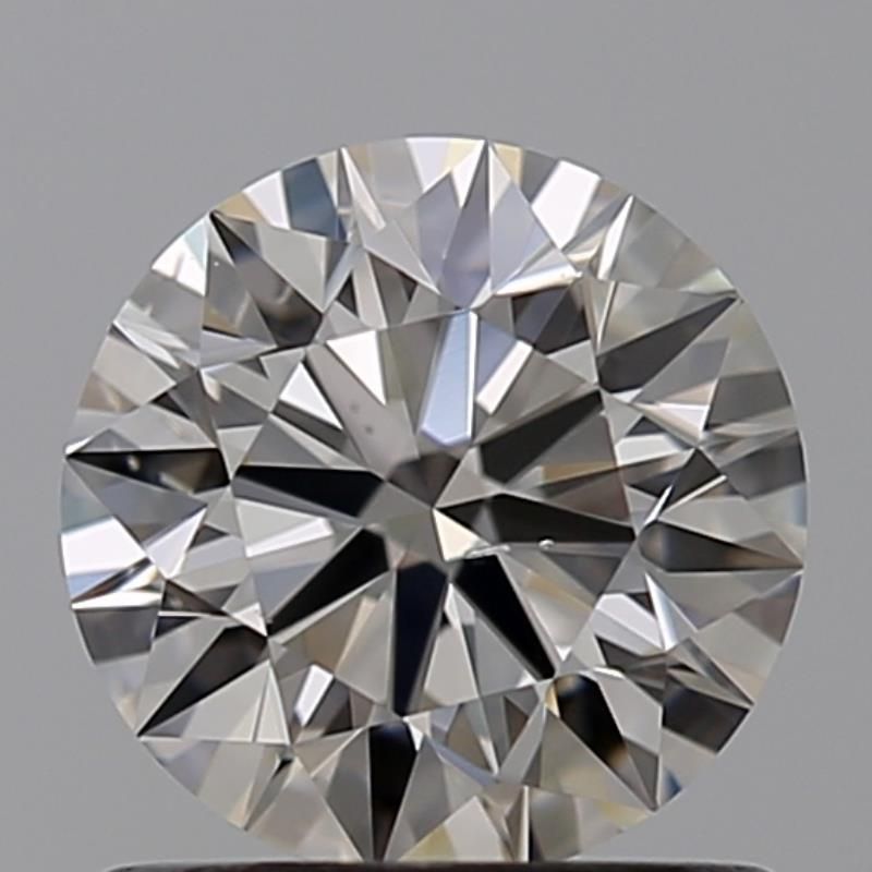 0.8 Carat Round Natural Diamond with  Cut Diamond in 14KT  view 1
