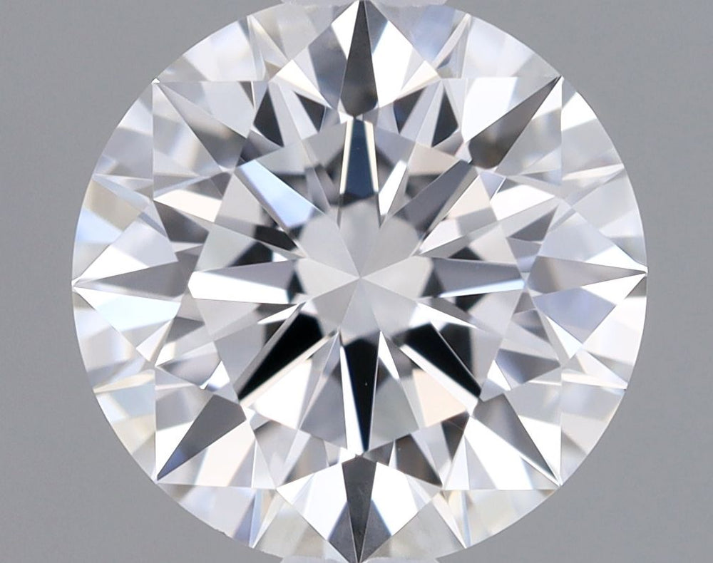 0.81 Carat Round Lab Diamond with  Cut Diamond in 14KT  view 1
