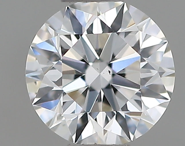 0.35 Carat Round Natural Diamond with  Cut Diamond in 14KT  view 1
