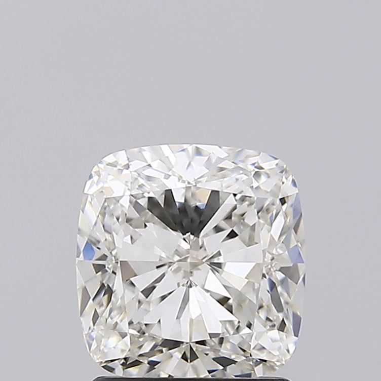 1.81 Carat Cushion Lab Diamond with  Cut Diamond in 14KT  view 1
