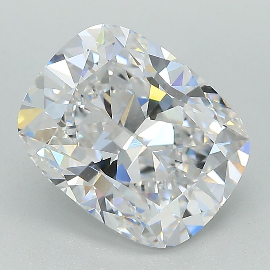 2.51 Carat Oval Lab Diamond with  Cut Diamond in 14KT  view 1
