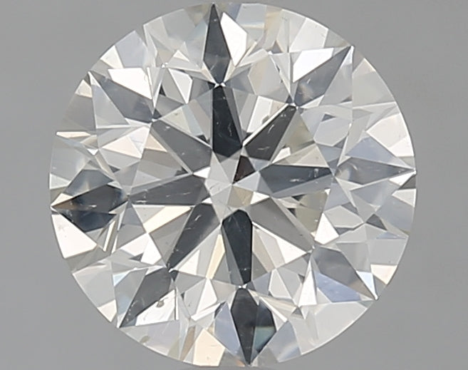 1.82 Carat Round Natural Diamond with  Cut Diamond in 14KT  view 1
