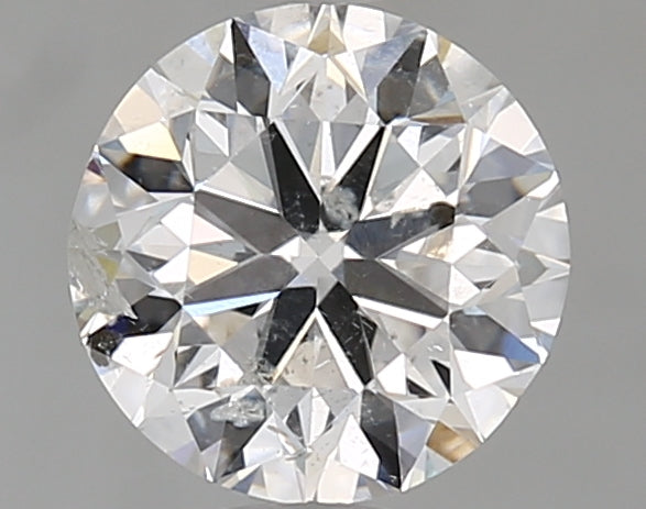 1.0 Carat Round Natural Diamond & 1.0 Carat Round Natural Diamond with  Cut Diamond in 14KT  view 1
