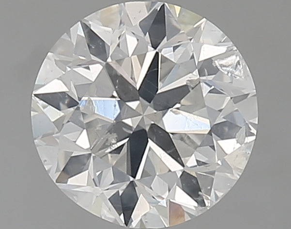 1.5 Carat Round Natural Diamond with  Cut Diamond in 14KT  view 1
