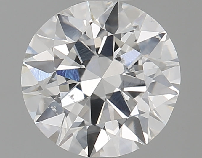0.7 Carat Round Natural Diamond with  Cut Diamond in 14KT  view 1
