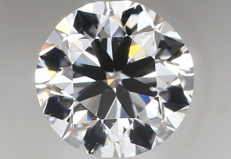 1.0 Carat Round Natural Diamond with  Cut Diamond in 14KT  view 1
