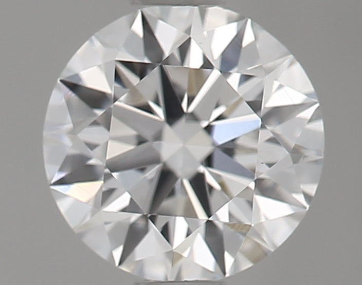 0.76 Carat Round Natural Diamond with  Cut Diamond in 14KT  view 1
