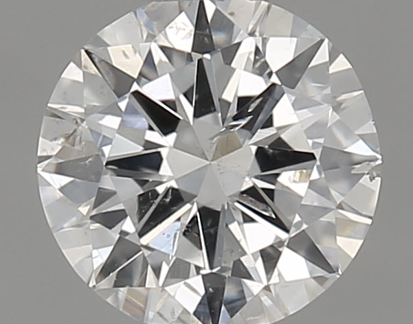 0.3 Carat Round Natural Diamond with  Cut Diamond in 14KT  view 1
