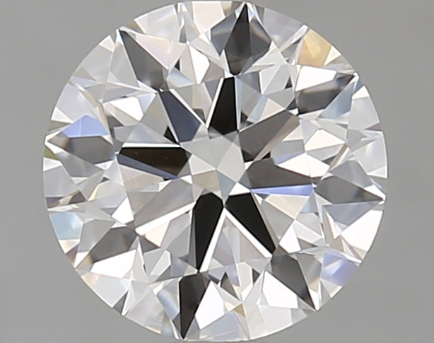 1.02 Carat Round Natural Diamond with  Cut Diamond in 14KT  view 1
