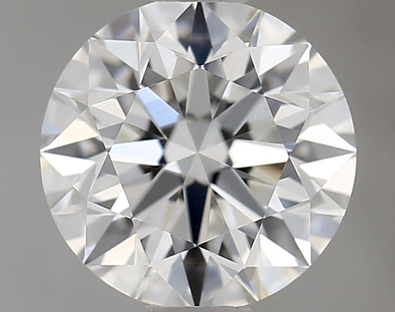 0.75 Carat Round Natural Diamond with  Cut Diamond in 14KT  view 1
