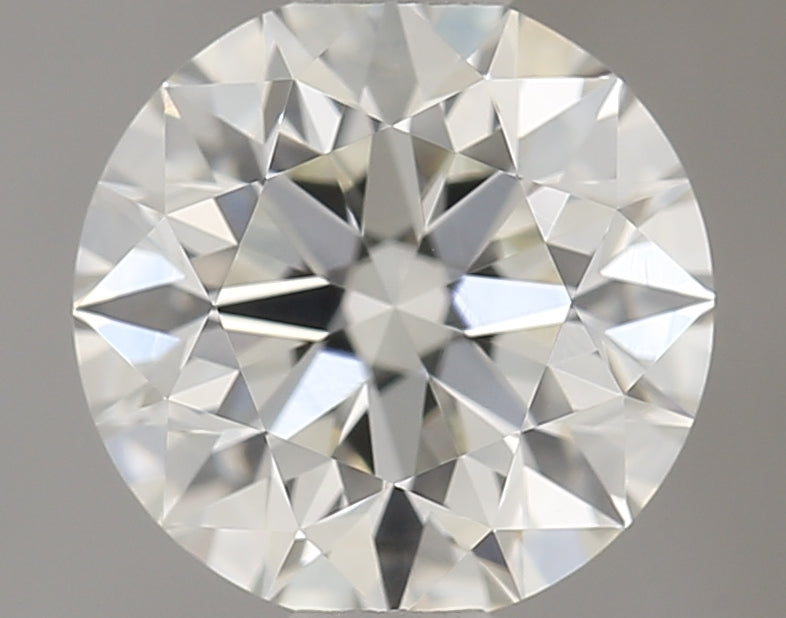 0.75 Carat Round Natural Diamond with  Cut Diamond in 14KT  view 1
