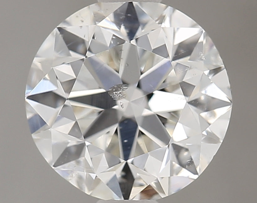 1.0 Carat Round Natural Diamond & 1.01 Carat Round Natural Diamond with  Cut Diamond in 14KT  view 1

