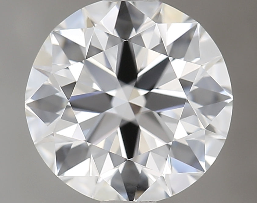1.22 Carat Round Natural Diamond with  Cut Diamond in 14KT  view 1
