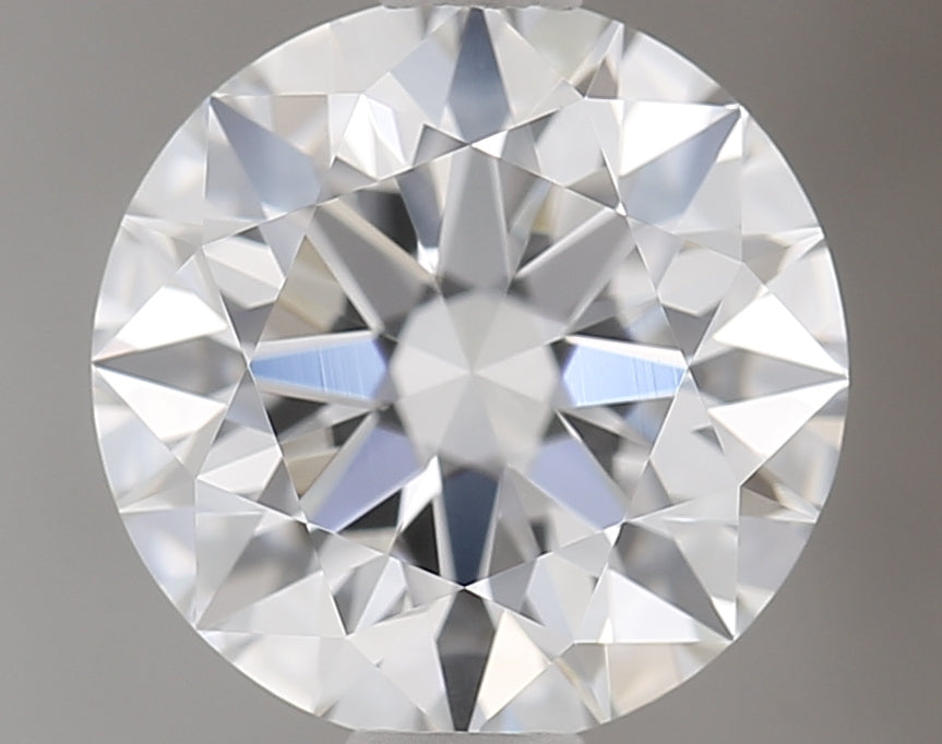 1.11 Carat Round Natural Diamond with  Cut Diamond in 14KT  view 1
