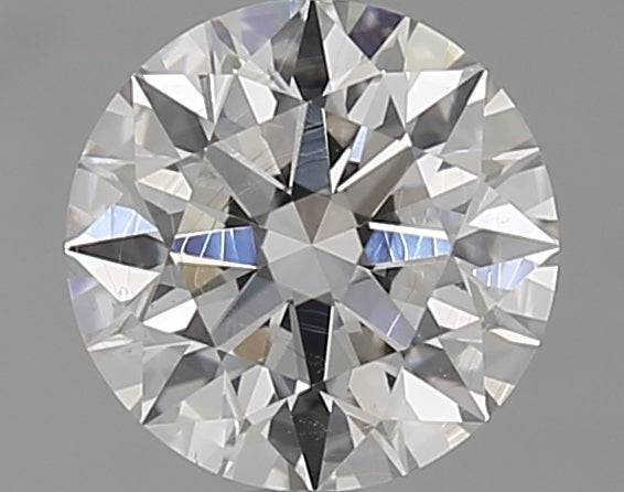 0.72 Carat Round Natural Diamond with  Cut Diamond in 14KT  view 1
