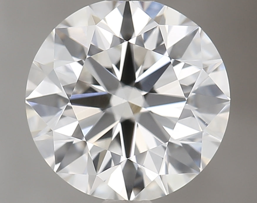 1.52 Carat Round Natural Diamond with  Cut Diamond in 14KT  view 1
