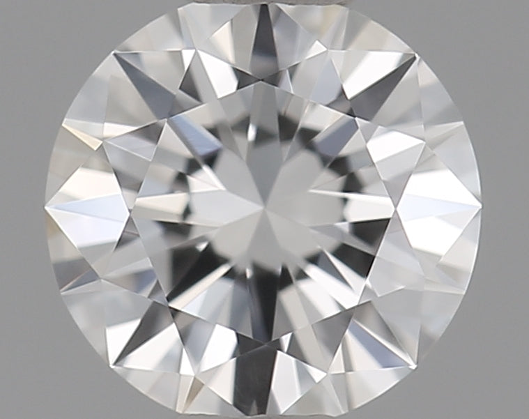 0.3 Carat Round Natural Diamond with  Cut Diamond in 14KT  view 1
