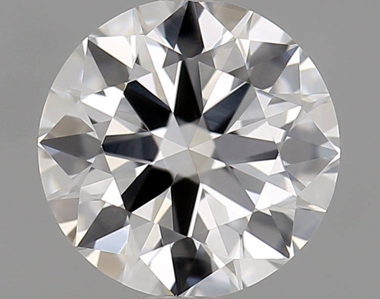 0.5 Carat Round Natural Diamond with  Cut Diamond in 14KT  view 1
