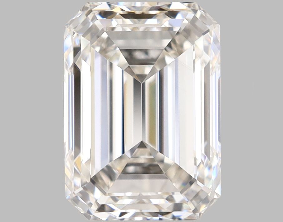 1.51 Carat Emerald Natural Diamond with  Cut Diamond in 14KT  view 1
