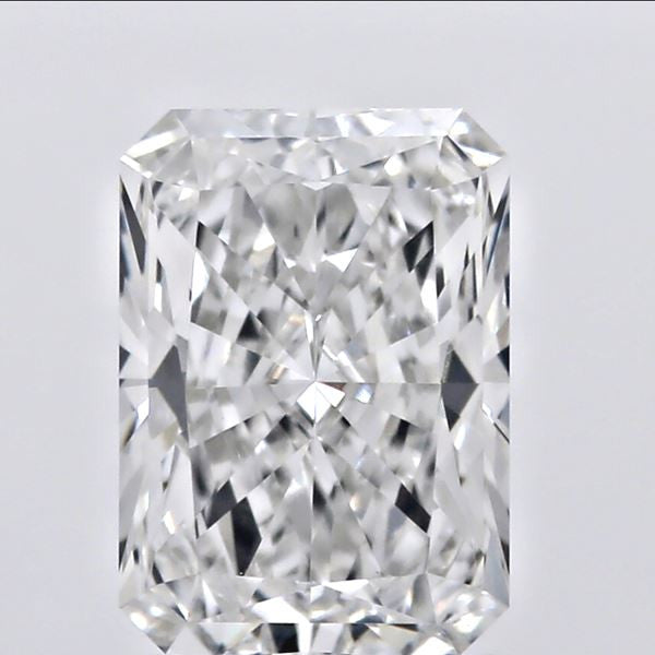 1.5 Carat Radiant Lab Diamond with  Cut Diamond in 14KT  view 1
