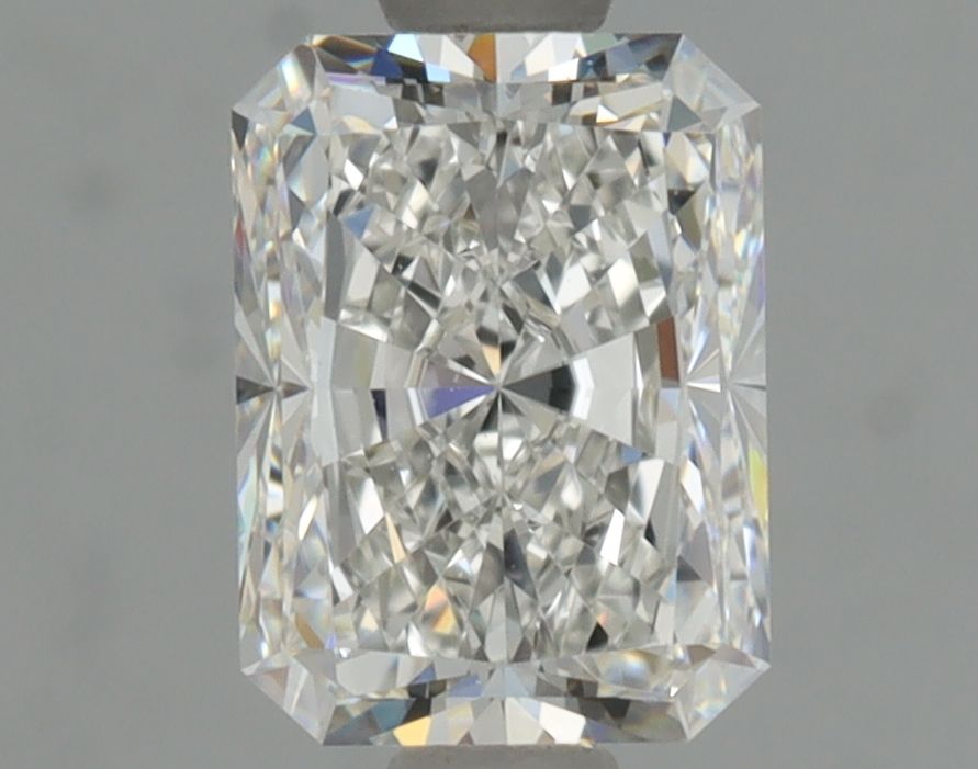 1.03 Carat Radiant Natural Diamond with  Cut Diamond in 14KT  view 1
