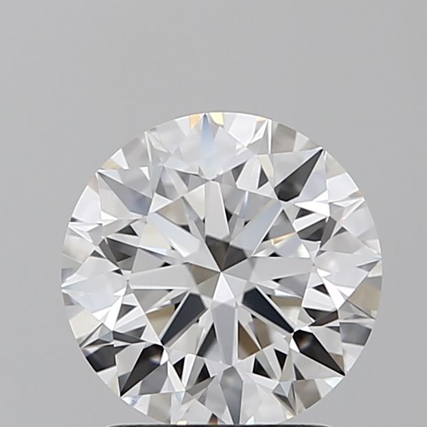 1.77 Carat Round Lab Diamond with  Cut Diamond in 14KT  view 1
