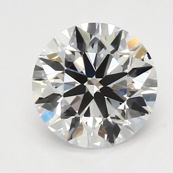 1.26 Carat Round Lab Diamond with  Cut Diamond in 14KT  view 1

