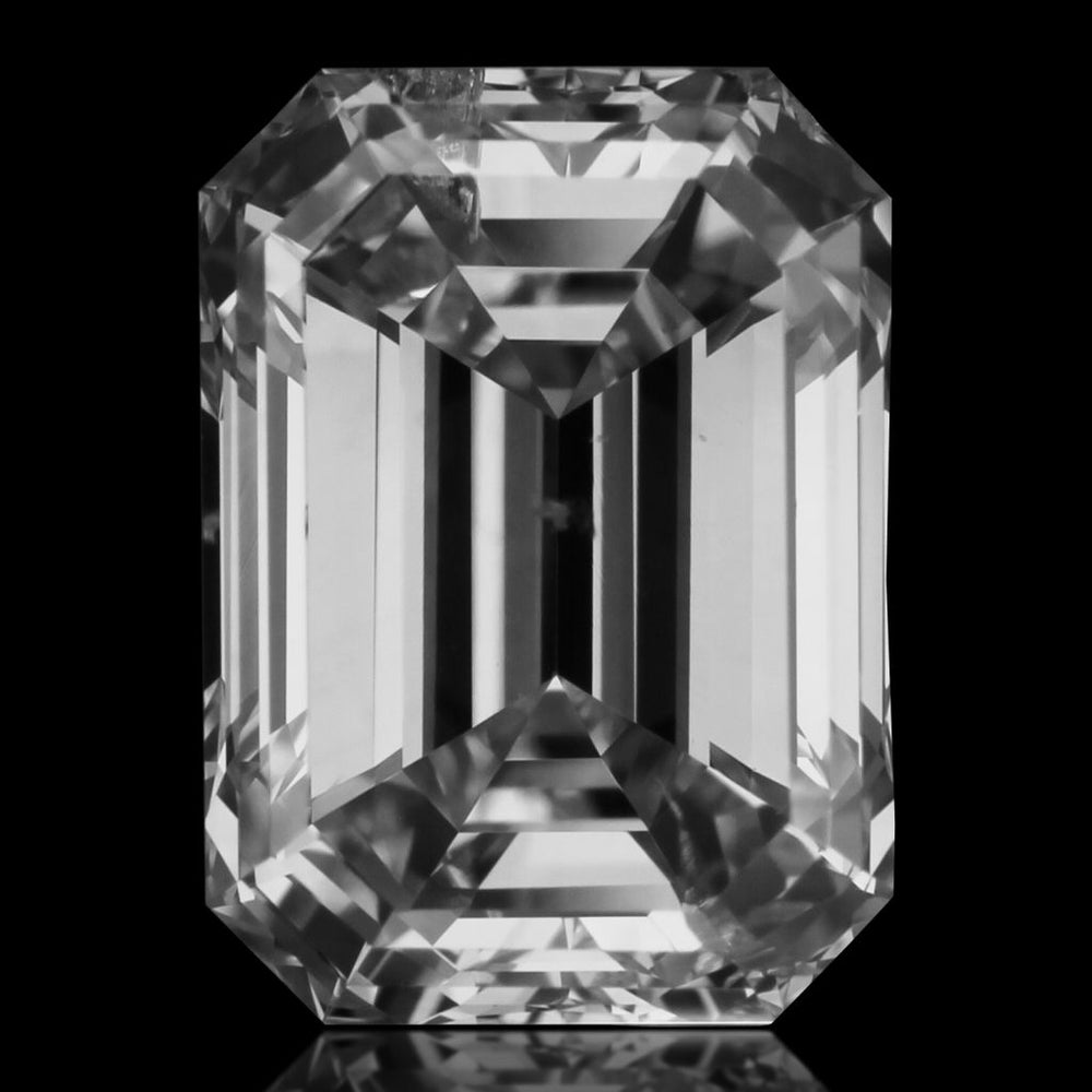 1.51 Carat Emerald Natural Diamond with  Cut Diamond in 14KT  view 1
