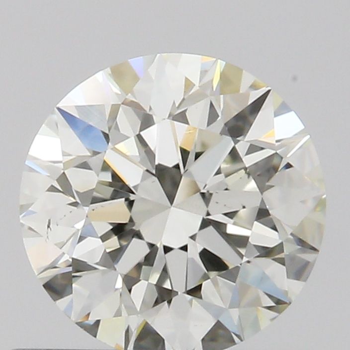 0.71 Carat Round Natural Diamond with  Cut Diamond in 14KT  view 1
