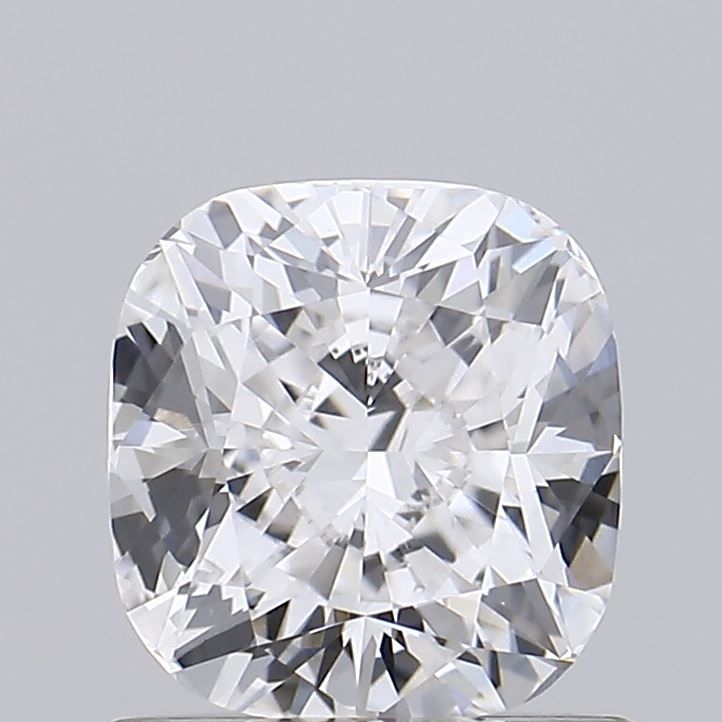 1.03 Carat Cushion Lab Diamond with  Cut Diamond in 14KT  view 1

