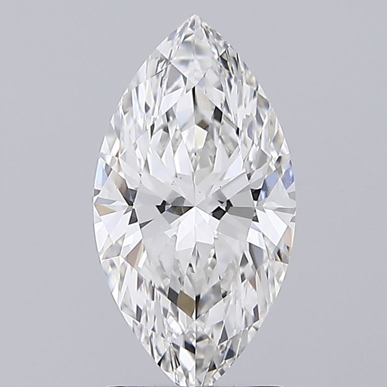 2.23 Carat Marquise Lab Diamond with  Cut Diamond in 14KT  view 1
