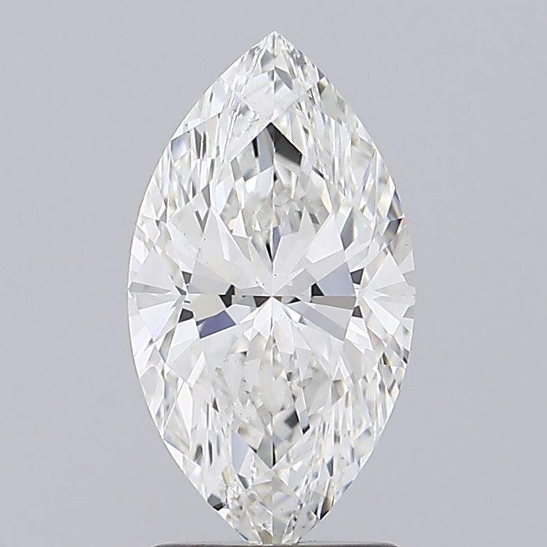 2.02 Carat Marquise Lab Diamond with  Cut Diamond in 14KT  view 1
