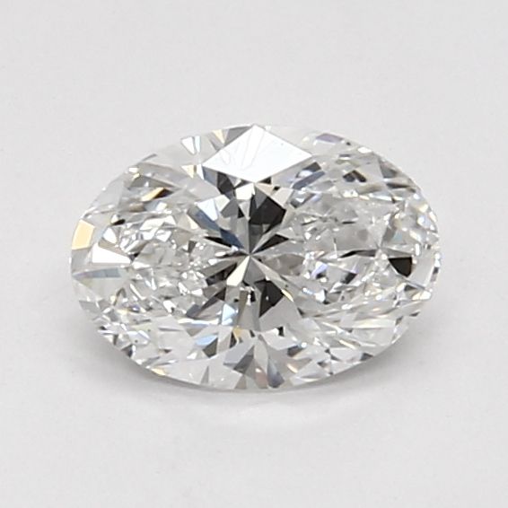 0.81 Carat Oval Lab Diamond with  Cut Diamond in 14KT  view 1
