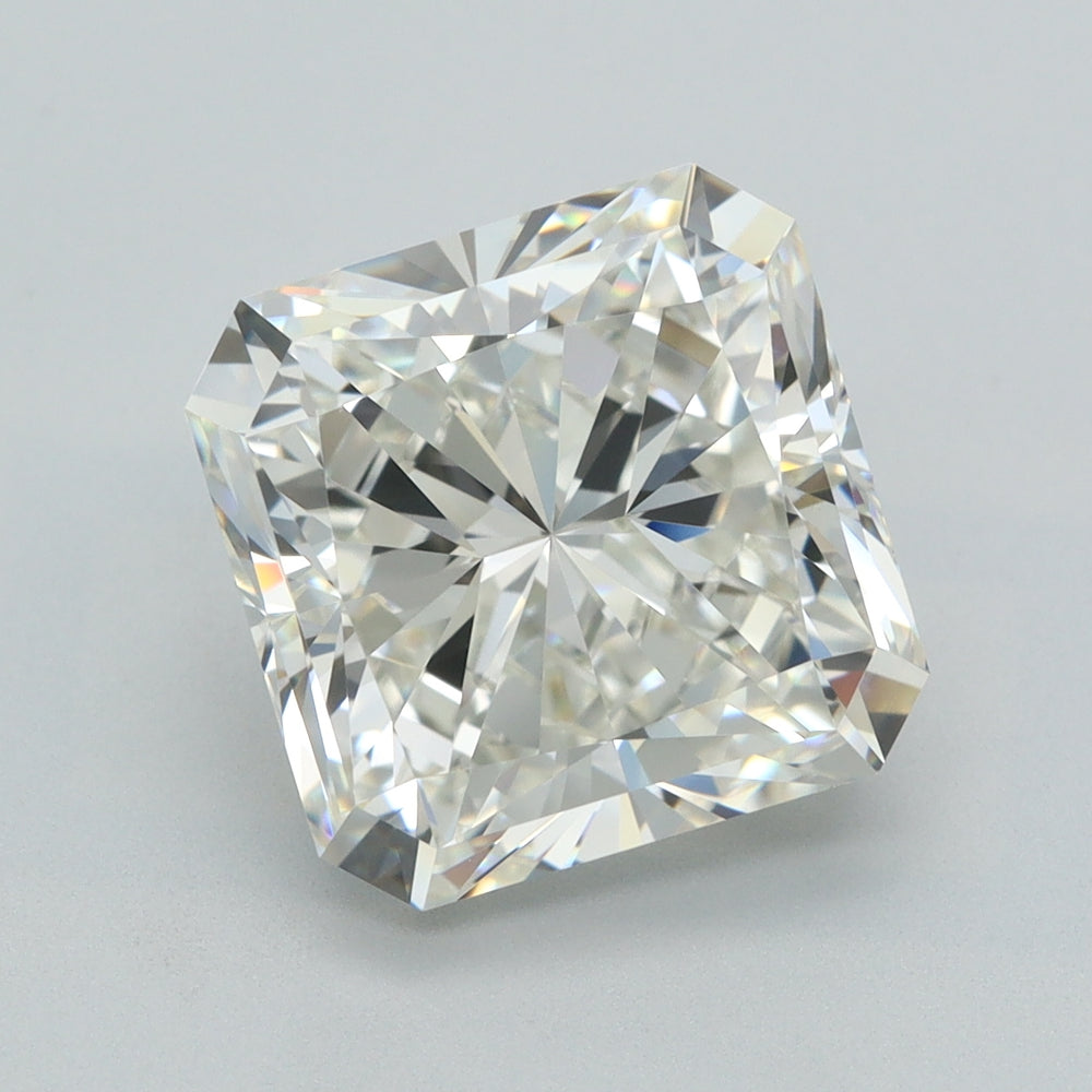 2.02 Carat Radiant Lab Diamond with  Cut Diamond in 14KT  view 1

